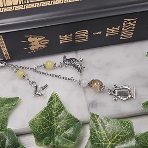 Apollo bookmark, Apollon bookmark, greek god, roman god, mythology, deity based, hellenic, bookish