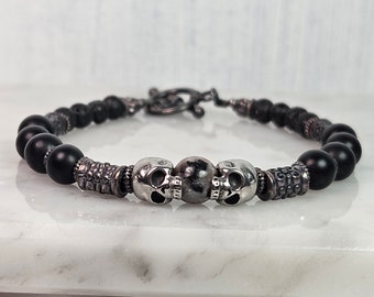 Hades Bracelet, UV Reactive Jewelry, Greek God, Greek Mythology, Devotional Deity Based Jewerly