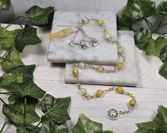 Apollo Prayer Beads: Greek Mythology, Greek God, Devotional, Deity Based, Meditation Beads, Altar Offering, Hellenic