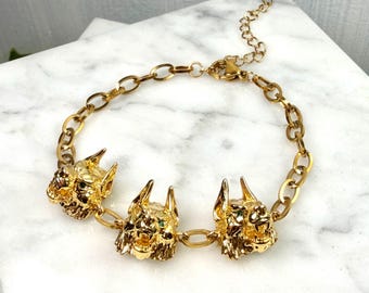 Cerberus bracelet: Greek Mythology Jewelry