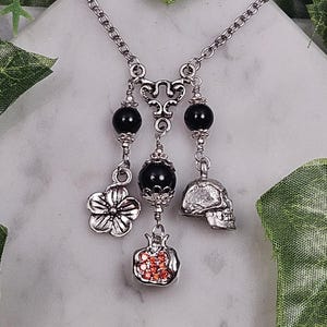 Persephone necklace, greek goddess inspired, greek mythology, deity based jewelry, hellenic