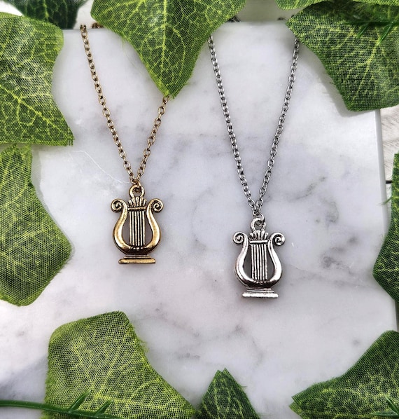 Apollo's Lyre necklace, Greek Mythology Jewelry, Ancient Greece