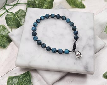 Circe greek goddess bracelet, greek mythology, hellenic, deity based jewelry, a part of JNJ's "Devotee" collection. Witchy gift, Cauldron