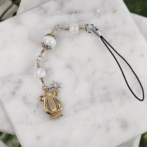 Apollo greek god phone charm, bag charm, purse charm, devotional, greek mythology, deity based design