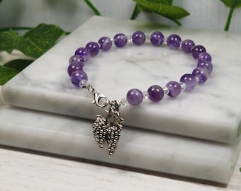 Dionysus charm bracelet, greek mythology, greek god, deity based,  hellenic jewelry, a part of Jennifer Nicole's "Devotee" collection