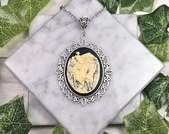 Athena Cameo Necklace, High Quality Details, Greek Goddess, Greek Mythology, Devotional Deity Based Jewelry, Hellenic,
