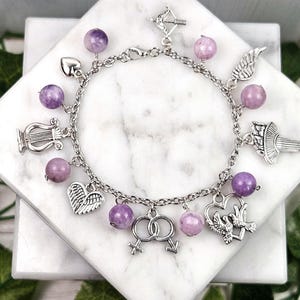 Hermaphroditus bracelet, greek mythology, greek god, hellenic, devotional, deity based jewelry
