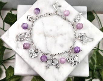 Hermaphroditus bracelet, greek mythology, greek god, hellenic, devotional, deity based jewelry