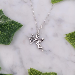 Eros necklace, cupid, greek god of love, greek mythology, hellenic