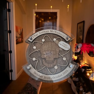 Radiology Going Away Plaque