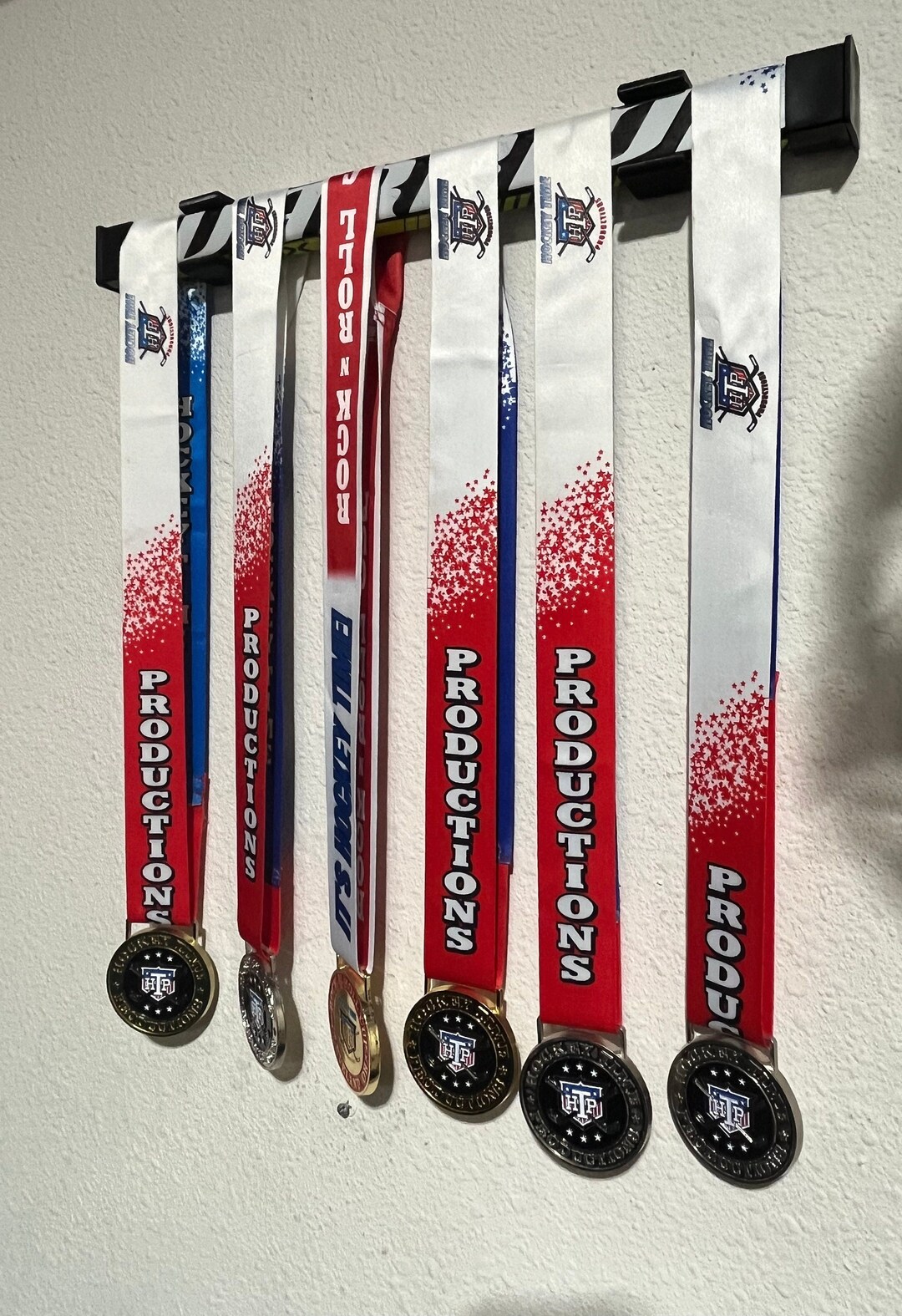 Hockey Stick Medal Hanger Holder Display Rack Game Used Etsy