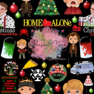 Kevin Alone Christmas Digital Seamless Paper File Design