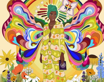 Archangel Raziel Print – Heavenly Mystical Arts