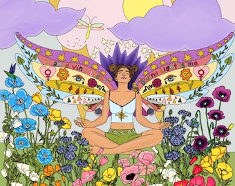 Arte Alado del Arcángel Jofiel – Ángel de la Belleza y los Artistas