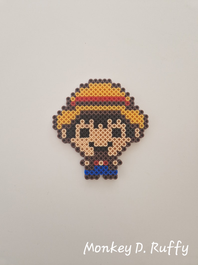 ONE PIECE Bead Art Fridge Etsy