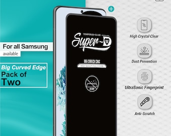 Tempered Glass Screen Protector 100% Genuine For Samsung Galaxy S23 S22 S21 5g Ultra Plus FE