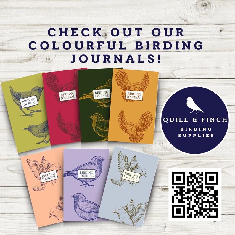 Birding Checklist Printable Digital Download, Birds of the USA