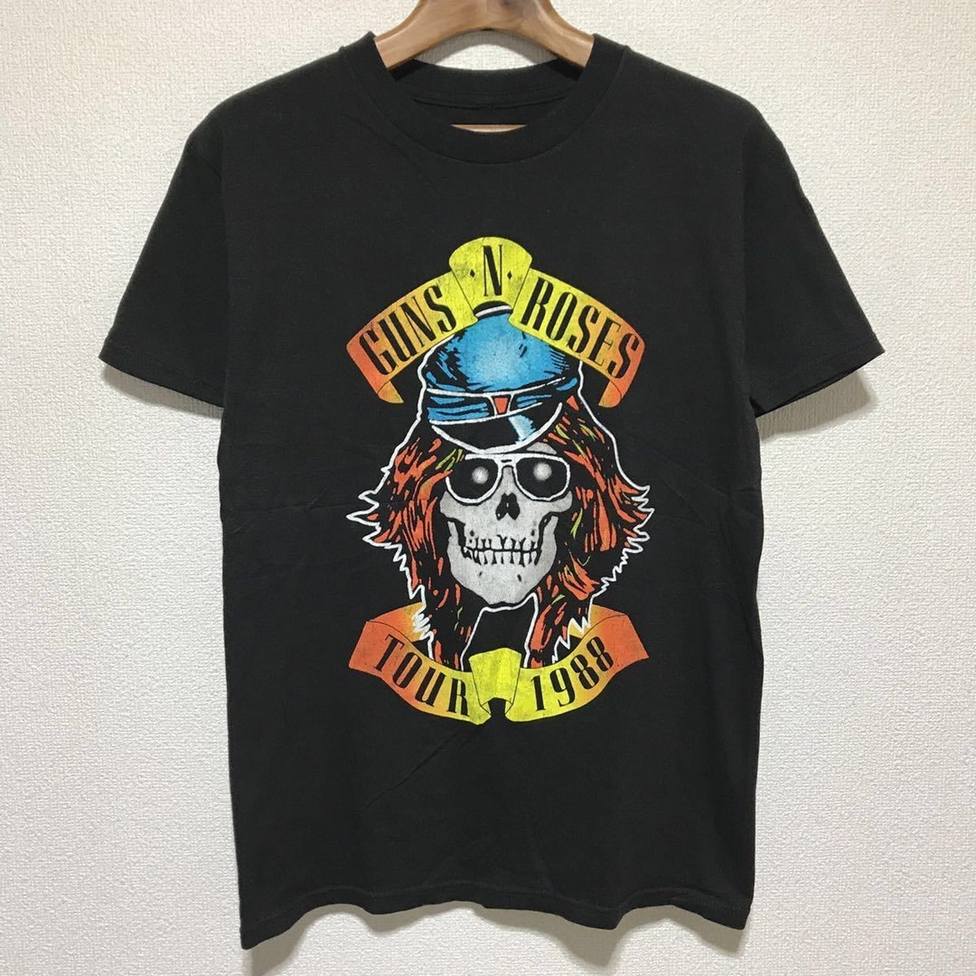 Maglietta Guns N Roses Nj Summer Jam 1988 – Logo Originale – Unisex – Taglia L – Nero - 2