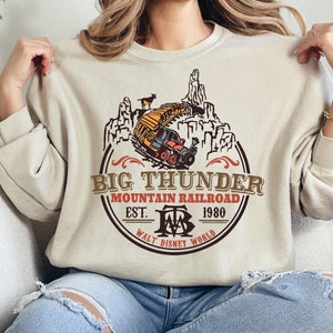 Big Thunder Mountain Railroad Shirt, Magic Kingdom Park T-Shirt, WDW Trip Sweatshirt, Disneyland Park Sweater, Family Vacation Shirt