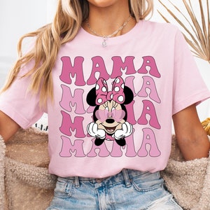 Disney Mama Shirt, Minnie Disney Mom Shirt, Minnie Mama Tee, Disney Mommy Birthday Shirt, Disney Family Trip Tee