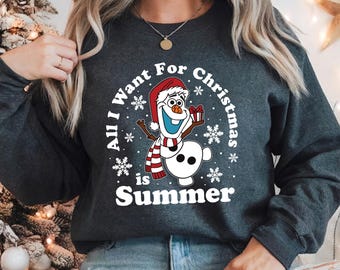 Disney Olaf Christmas Shirt, Frozen Olaf Christmas Party Shirt, Disneyland Frozen Christmas Shirt, Frozen Olaf Christmas Tee