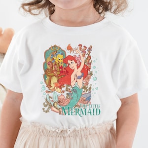 Disney Little Mermaid T-Shirt, Disney Birthday Girl Shirt, Ariel Toddlers Shirt, Birthday Trip Sweatshirt, Disney Princess Ariel Tee