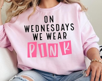 On Wednesdays We Wear Pink Breast Cancer Support Squad Shirt, Breast Cancer Shirt, Pink Shirt, Wearing Pink Shirt, Pink Awareness Shirt