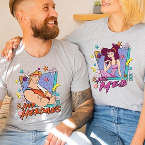 Disney Hercules Matching Couple Shirt, Disney Honeymoon Shirt, Disney Dad Mom Shirt, Disney Boyfriend Girlfriend Matching Shirt