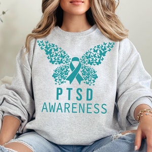 PTSD Awareness Shirt, PTSD Survivor Gifts, Warrior T Shirt, Post-Traumatic Stress Disorder, Mental Health Shirt, Anxiety Support Shirt