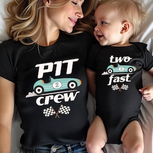 Pit Crew Birthday Shirt, Birthday Boy Car Shirt, 2nd Birthday Shirt, Matching Family Birthday Shirt, Birthday Boy Shirt, Pit Crew Shirt