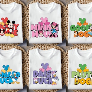 Disney Mickey and Friends Shirt, Disney Group Shirt, Mickey Mouse T-Shirt, Minnie Mouse Trip Shirt, Disneyland Family Matching Shirt