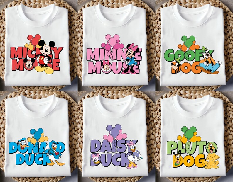 Disney Mickey and Friends Shirt, Disney Group Shirt, Mickey Mouse T-Shirt, Minnie Mouse Trip Shirt, Disneyland Family Matching Shirt