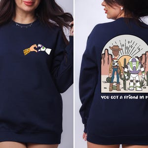 Disney Toy Story Buzz and Woody Shirt, You've Got a Friends In Me Shirt, Buzz Lightyear And Sheriff Woody Shirt, Disney Besties Trip Shirt