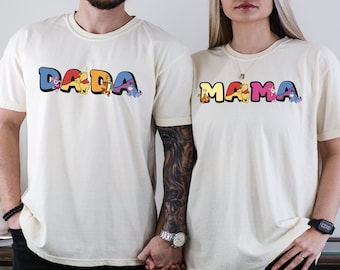 Camiseta combinando para a família do Ursinho Pooh, Camiseta da viagem em família do Pooh da Disney, Camiseta personalizada para mamãe e papai da Disney, Camiseta combinando para a família do Pooh