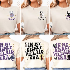 Disney Villains Shirt, Bad Witch Disney Halloween Shirt, Villain Era Sweatshirt, Witchy Shirt, Halloween Girls Shirt, Evil Queen Shirt