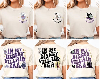 Disney Villains Shirt, Bad Witch Disney Halloween Shirt, Villain Era Sweatshirt, Witchy Shirt, Halloween Girls Shirt, Evil Queen Shirt