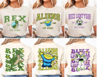 Disney Toy Story-shirt, WDW-T-shirt familie-uitstapje, Matching T-shirt Toy Story, sweatshirt Disney Group, T-shirt Toy Story Characters, shirt Pixar Fest