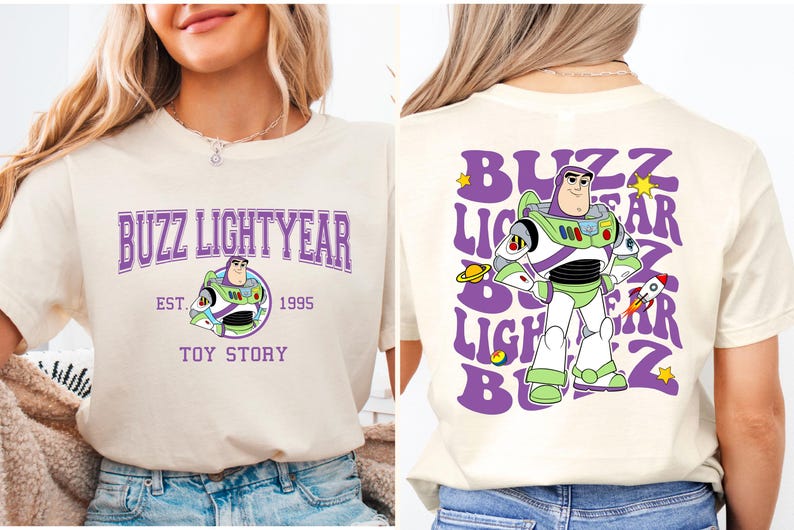 Buzz Lightyear Est 1995 Toy Story Shirt, Disneyland Shirt, Toy Story Movie Shirt, Infinity and Beyond Shirt, Disney Trip Shirt, Family Trip