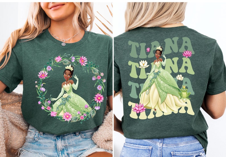 Disney Princess Tiana Shirt, Disneyland Princess Trip Shirt, Princess Tiana and The Frog Shirt, Disney Girls Trip Shirt, Princess Tiana Trip