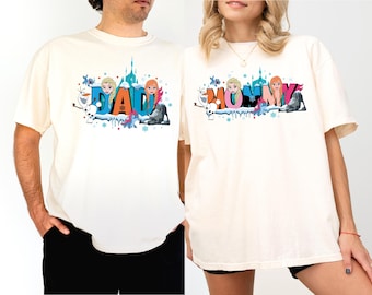 Disney Frozen Mama Sweatshirt, Princess Mom Shirt, Disneyland Elsa Mama Shirt,Snowman Mom Shirt, Mother's Day Shirt,Disney Frozen Family Tee