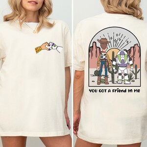 Disney Toy Story Buzz and Woody Shirt, You've Got a Friends In Me Shirt, Buzz Lightyear And Sheriff Woody Shirt, Disney Besties Trip Shirt