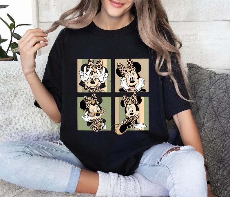 Disney Minnie Shirt, Minnie Mouse Shirt, Girl Trip Shirt, Disneyland Besties Trip Shirt, Magic Kingdom Shirt image 4