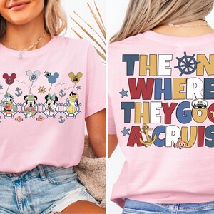 The One Where They Go On A Cruise Shirt, Disney Cruise Line T-Shirt, Mickey&Co Cruise Sweater, Disney Cruise Crew Tee, WDW Trip Sweatshirt
