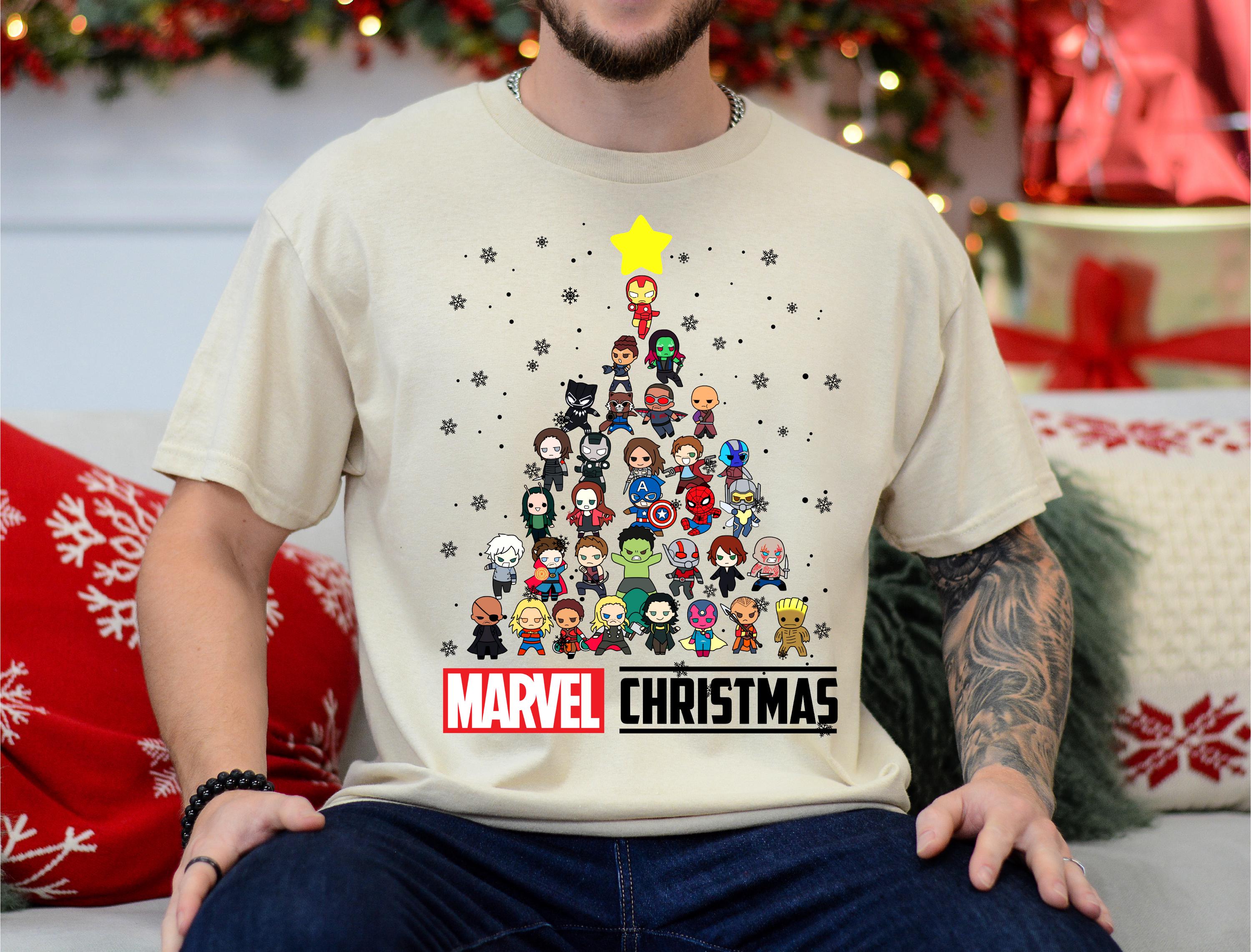 sweater 【12/5限定】スウェット ロケット マーベル クリスマス unisex