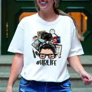 Human Resources Shirt, Human Resources Tee, HR Shirt, HR Manager Tshirt, HR Life Shirt, Facilities Manager Shirt, Payroll Manager Shirt image 2