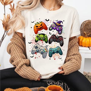 Halloween Joyjonstick Shirt, Disney Boogie Kürbis Mumie T-Shirt, Gruselige Saison T-Shirt, Halloween Familienausflug Shirt, Halloween Vibes Pullover