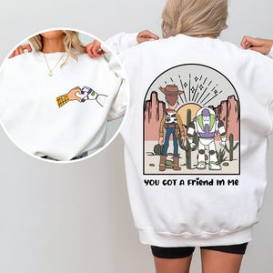 Disney Toy Story Buzz and Woody Shirt, You've Got a Friends In Me Shirt, Buzz Lightyear And Sheriff Woody Shirt, Disney Besties Trip Shirt