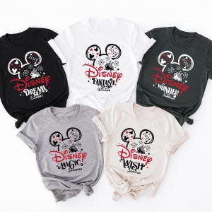 Benutzerdefinierte Disney Wish Cruise-Shirt, Disney Mickey Minnie Cruise T-Shirt, Disney-Kreuzfahrthemden, Cruise-Familienhemden, Disney-Schiffskreuzfahrthemd.