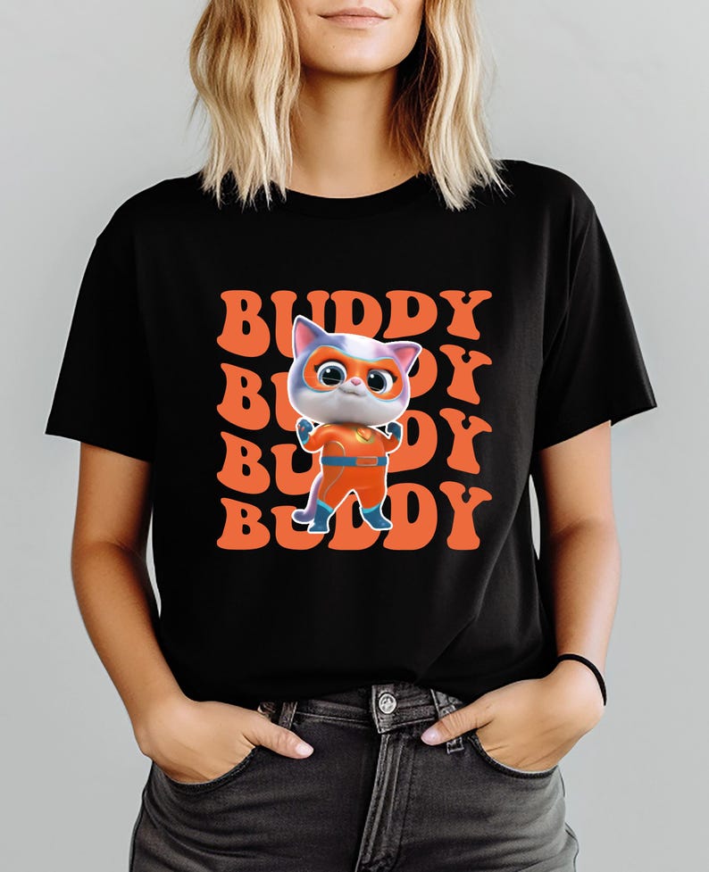 Super Kitties Shirt, Theme Park Kitties Tee, Kitties Buddy Shirt, Ginny Cat Shirt, Cat Ginny Tee, Super Cats Shirt, Theme Park Cats Shirt image 2