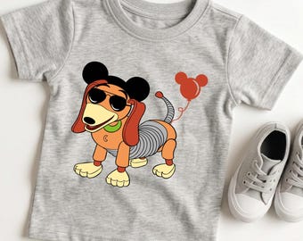 Disney Toy Story Slinky hundtröja, Toy Story Slinky-tröja, Disney-resetröja, Disneyland Toy Story-tröja, Magic Kingdom-tröja